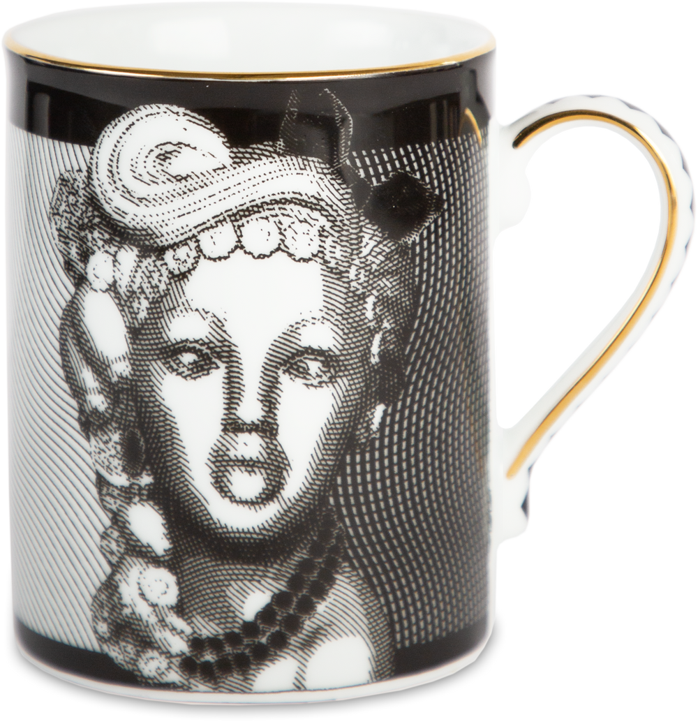 Tazza - Mug con decoro in Porcellana Sagrada Familia Baci Milano