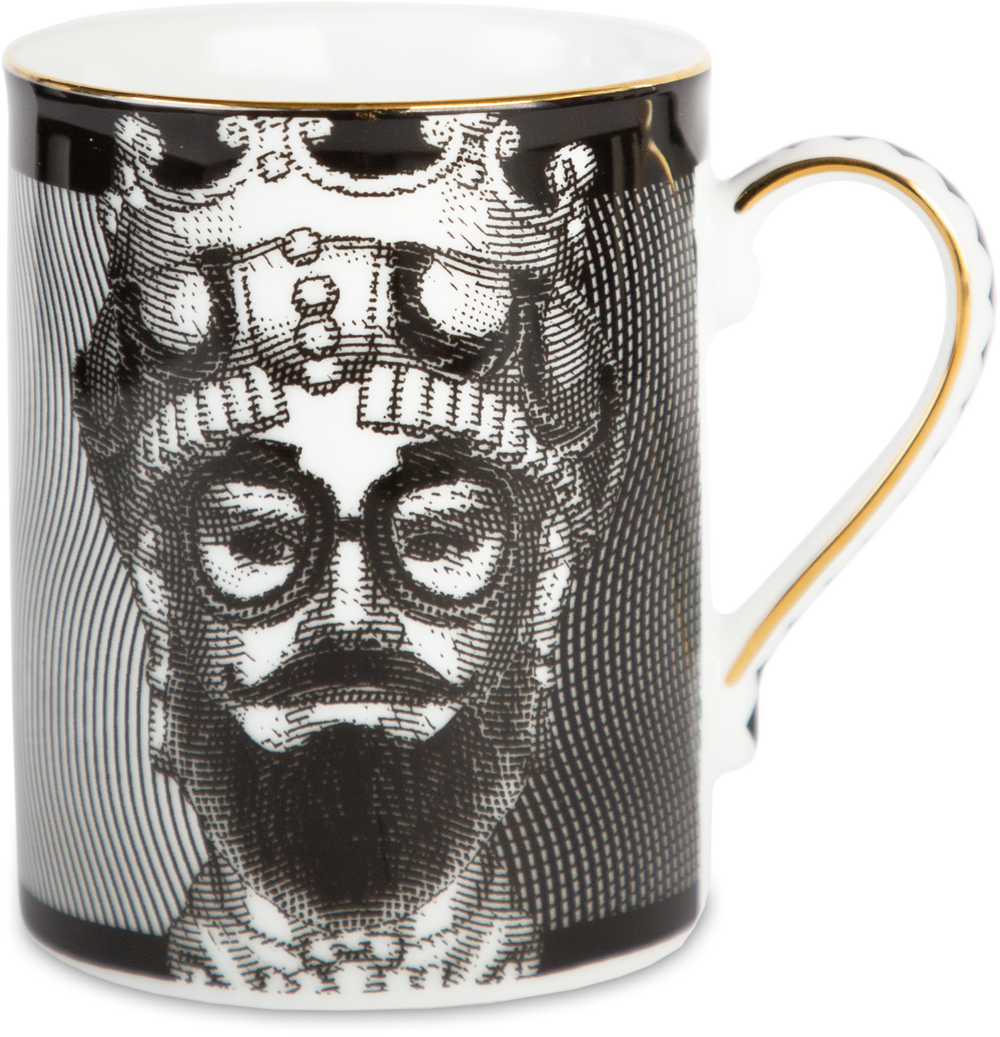 Tazza - Mug con decoro in Porcellana Sagrada Familia Baci Milano