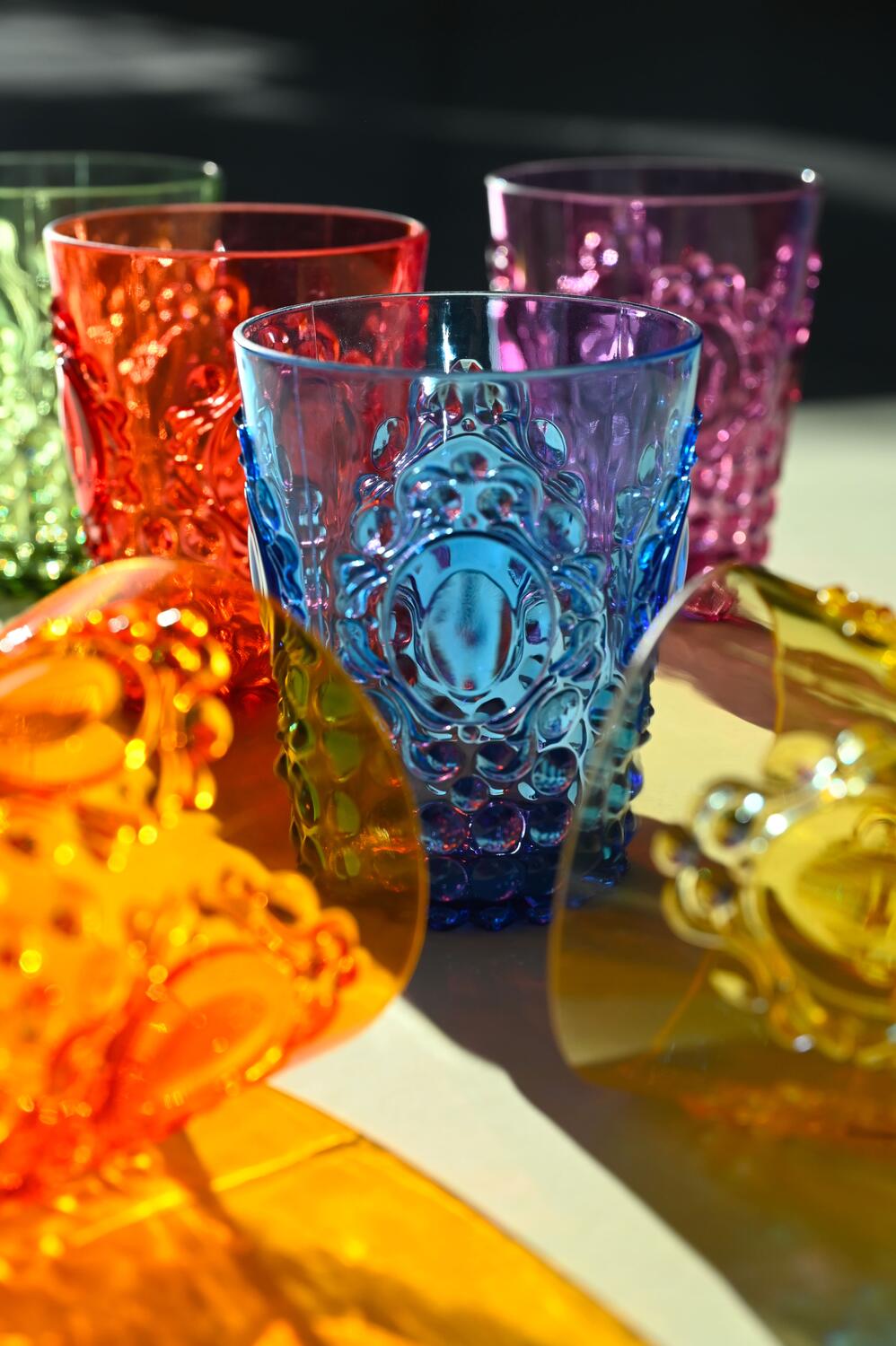 Set 6 bicchieri 'Baroque&Rock'