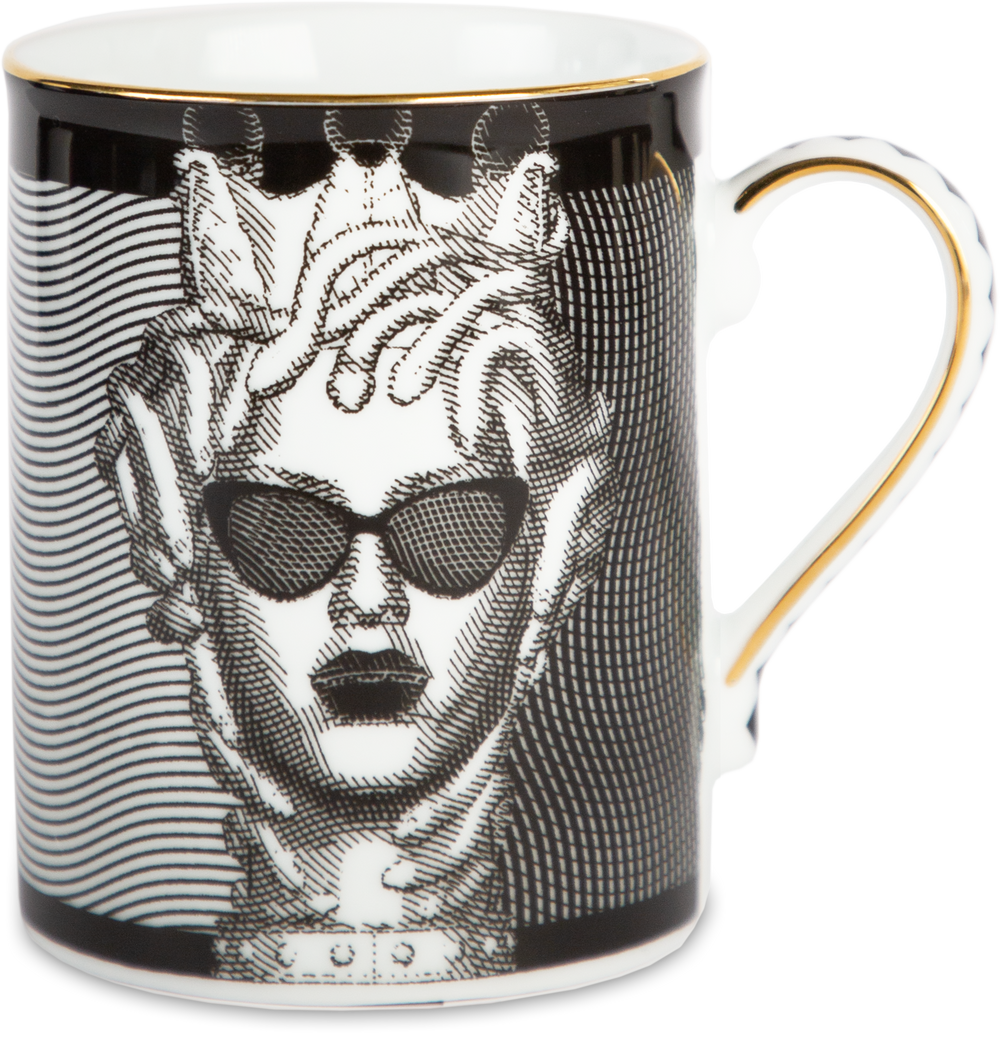 Tazza - Mug con decoro in Porcellana Sagrada Familia Baci Milano