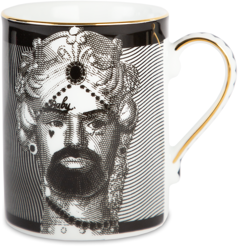 Tazza - Mug con decoro in Porcellana Sagrada Familia Baci Milano