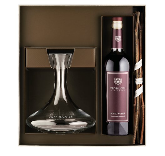 Rosso Nobile Decanter and Bordeaux Bottle - LeBoutique